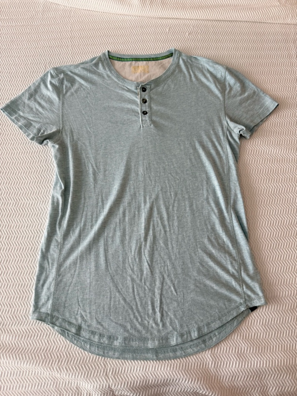 Men’s Light Teal Kolby Short Sleeve Tee